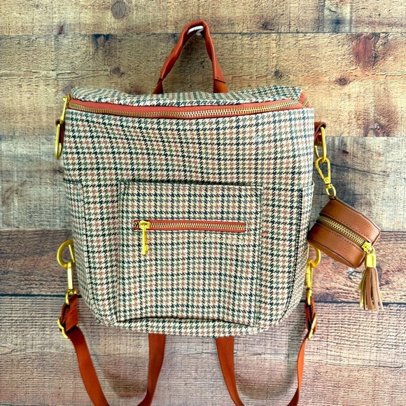 Fawn Design The Mini Plaid Diaper Bag - Picture 2 of 10